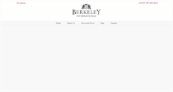 Desktop Screenshot of berkeley-international.com